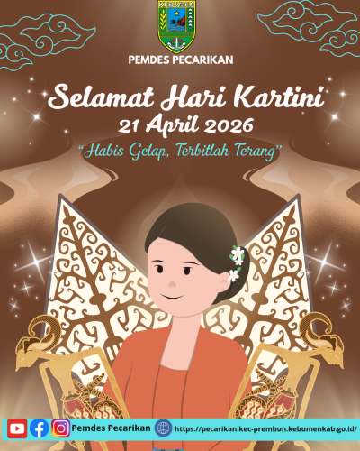 SELAMAT HARI KARTINI UNTUK IBU2 WARGA DESA PECARIKAN DAN SELURUH INDONESIA